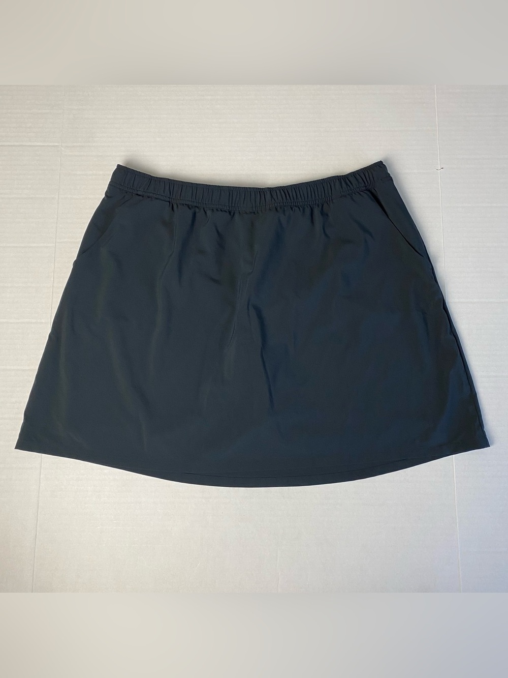 Toad & Co Sunkissed Weekend Skort Womens XL Dark Gray Active Hiking Pickleball